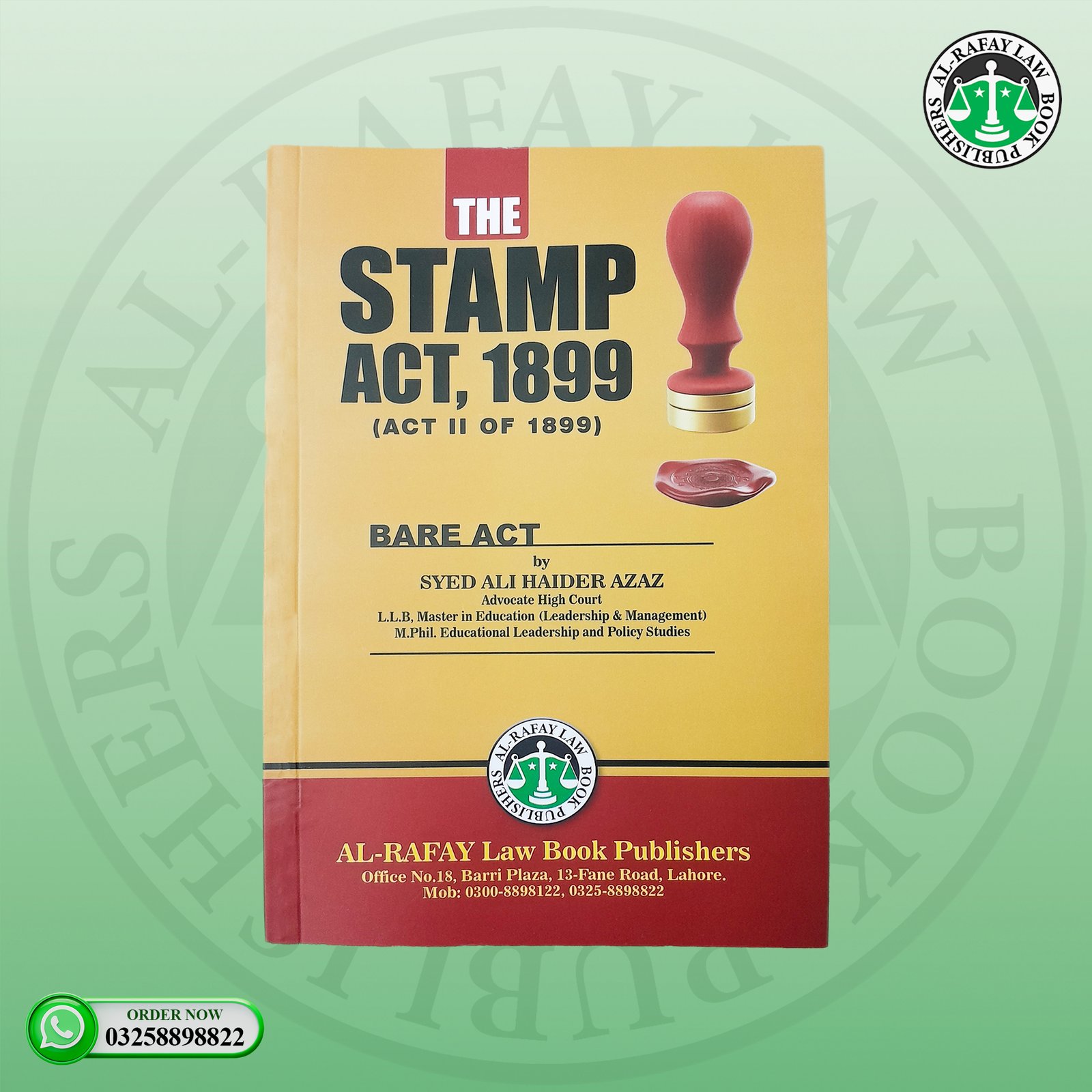 Stamp Act, 1899 (BARE ACT)