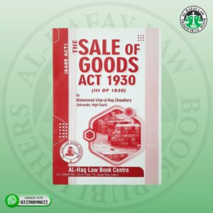 The Sale of Goods Act, 1930