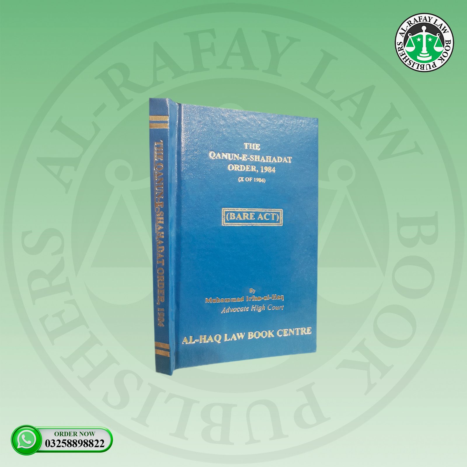 Pocket Size The Qanun-e-Shahadat Order, 1984