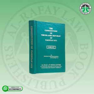 Pocket Size The Constitution Of The Islamic Republic Of Pakistan 1973