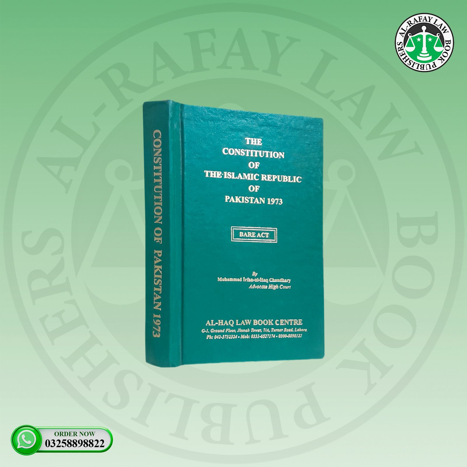 Pocket Size The Constitution Of The Islamic Republic Of Pakistan 1973